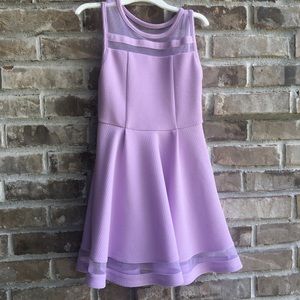 Kid pik lavender girls dress